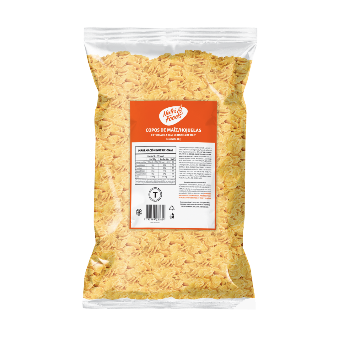 Nutri Foods Copo De Maiz Natural 1Kg