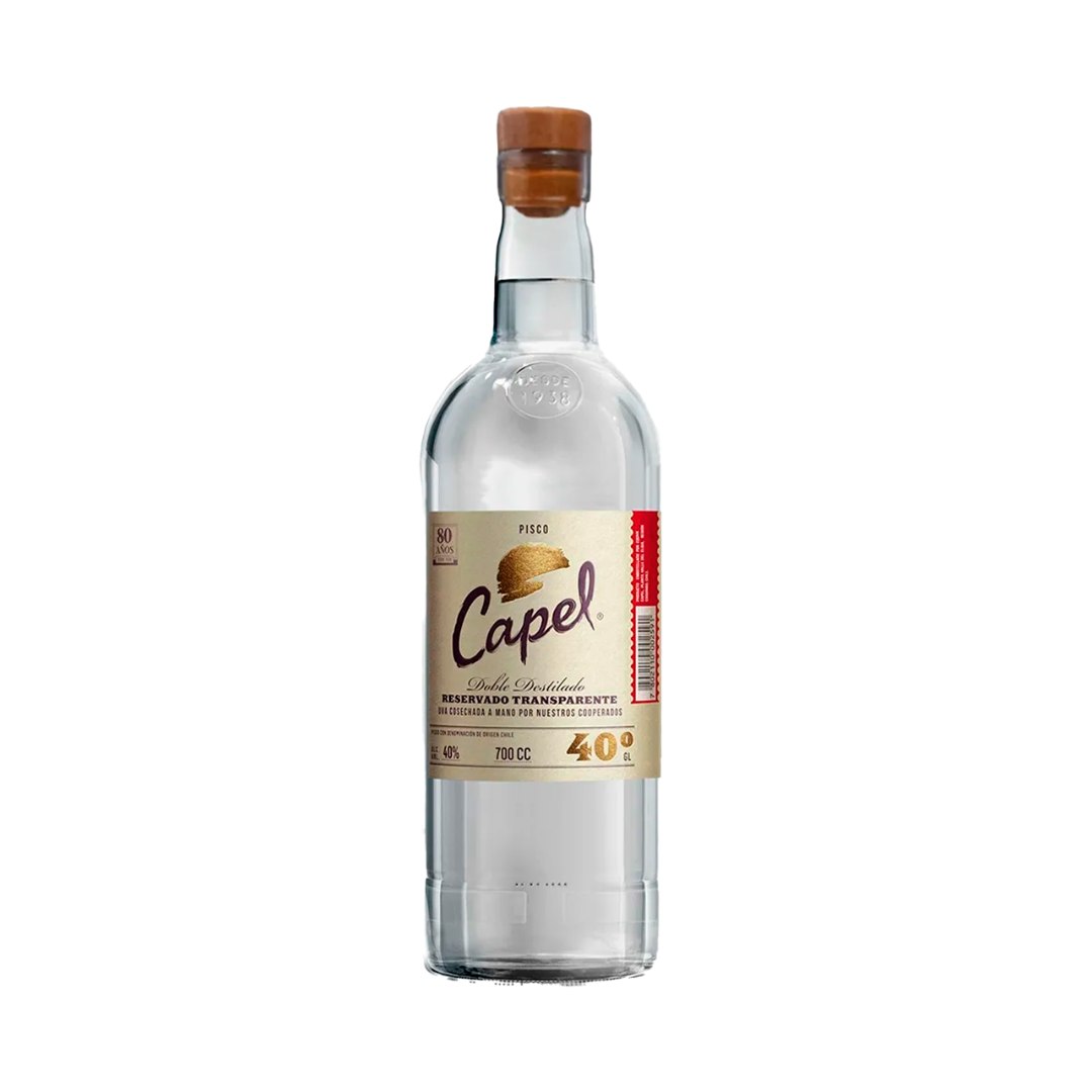 Capel Pisco Doble Destilada 40 700ml