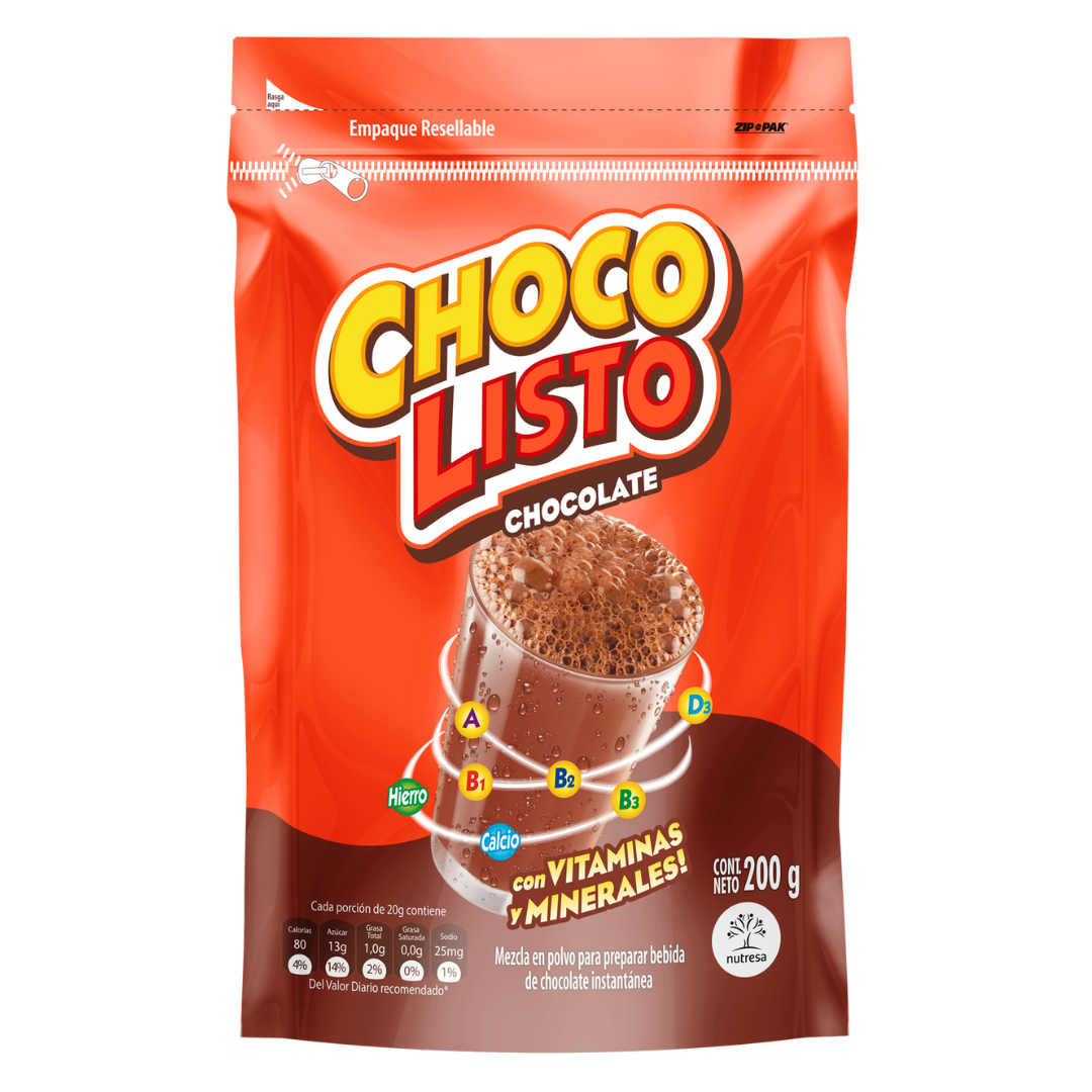 Chocolisto Bolsa 200Gr