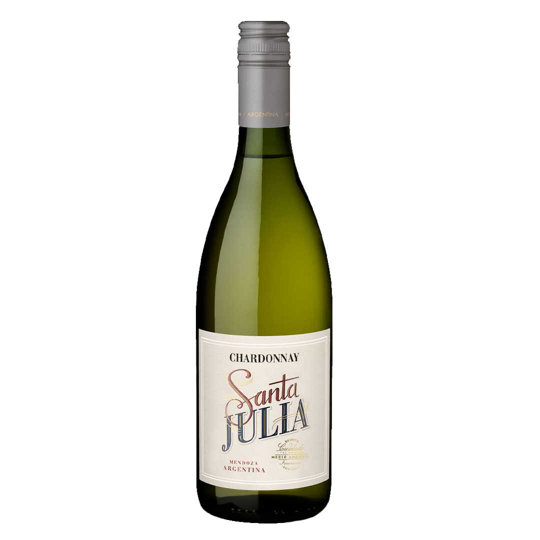 Santa Julia Chardonnay 750ml - Caja x6 Unidades