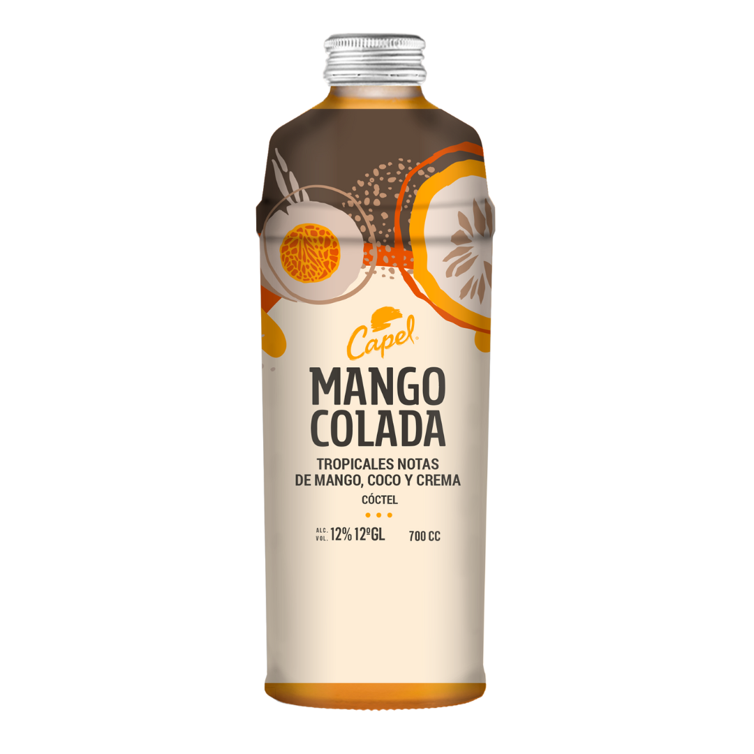 Cóctel sabor Mango Colada 700cc - Caja x12 Unidades