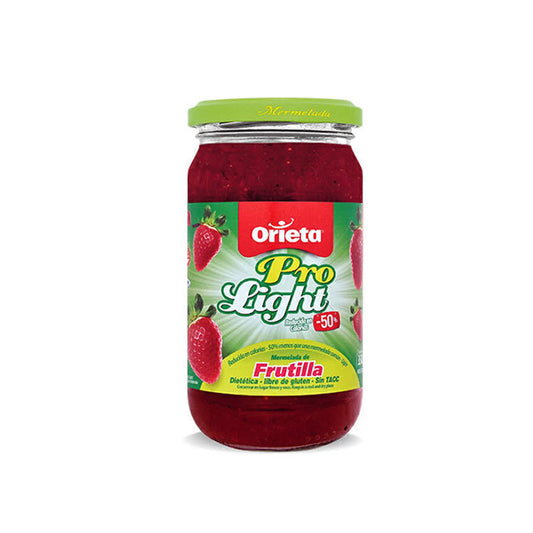 Orieta Mermelada de Frutilla Pro Light 350 Grs