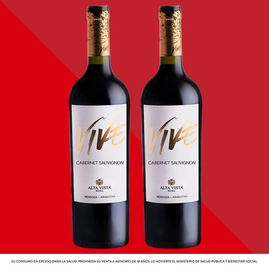 Vive Cabernet Sauvignon 750 mL x2 Unidades