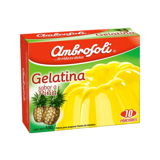 Gelatina sabor Piña 100gr