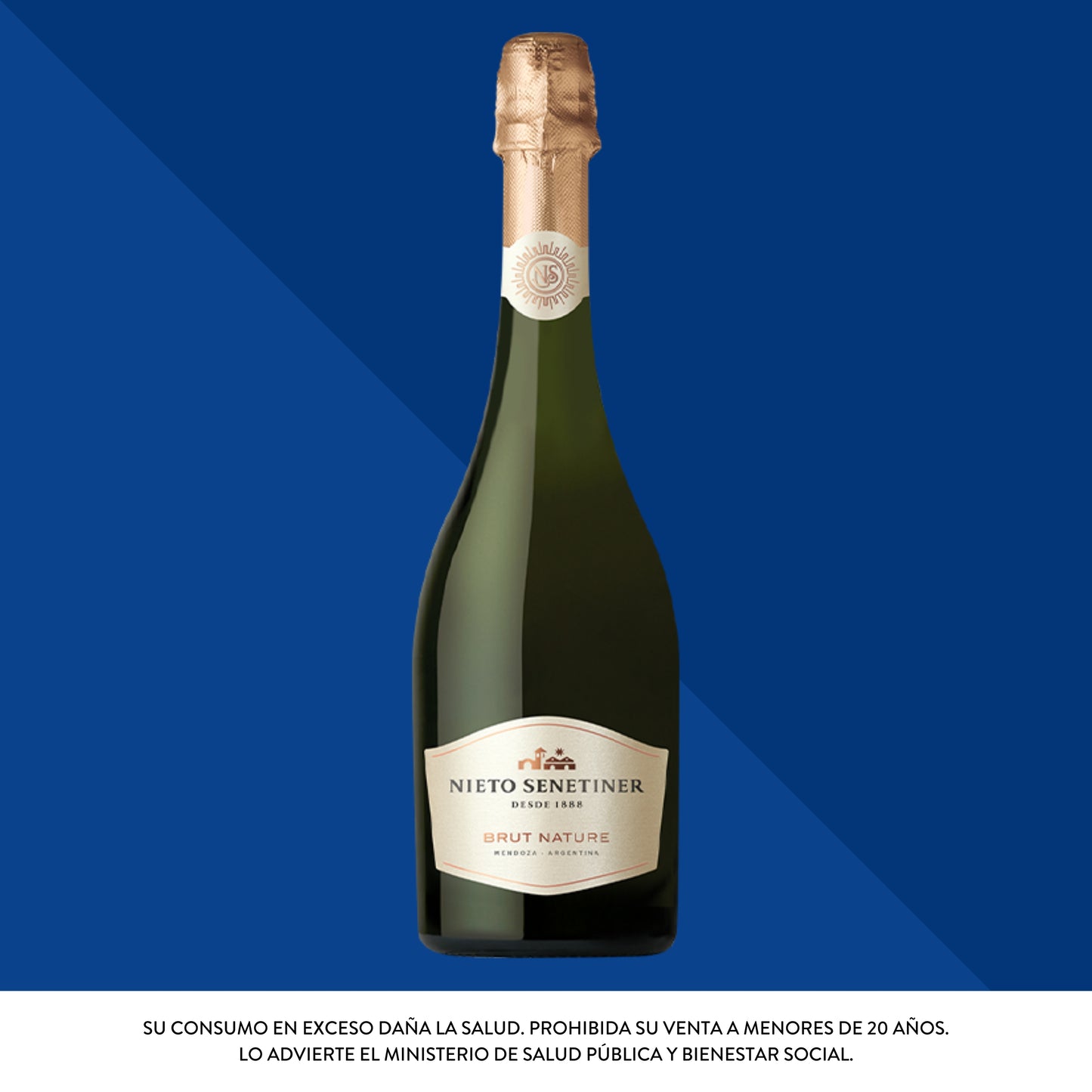 Espumante Nieto Senetiner Brut Nature 750ml