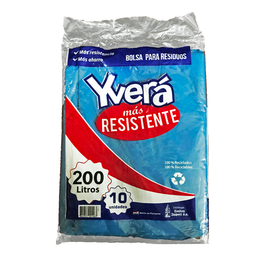 Yvera Bolsa Resistente Azul 200Lt