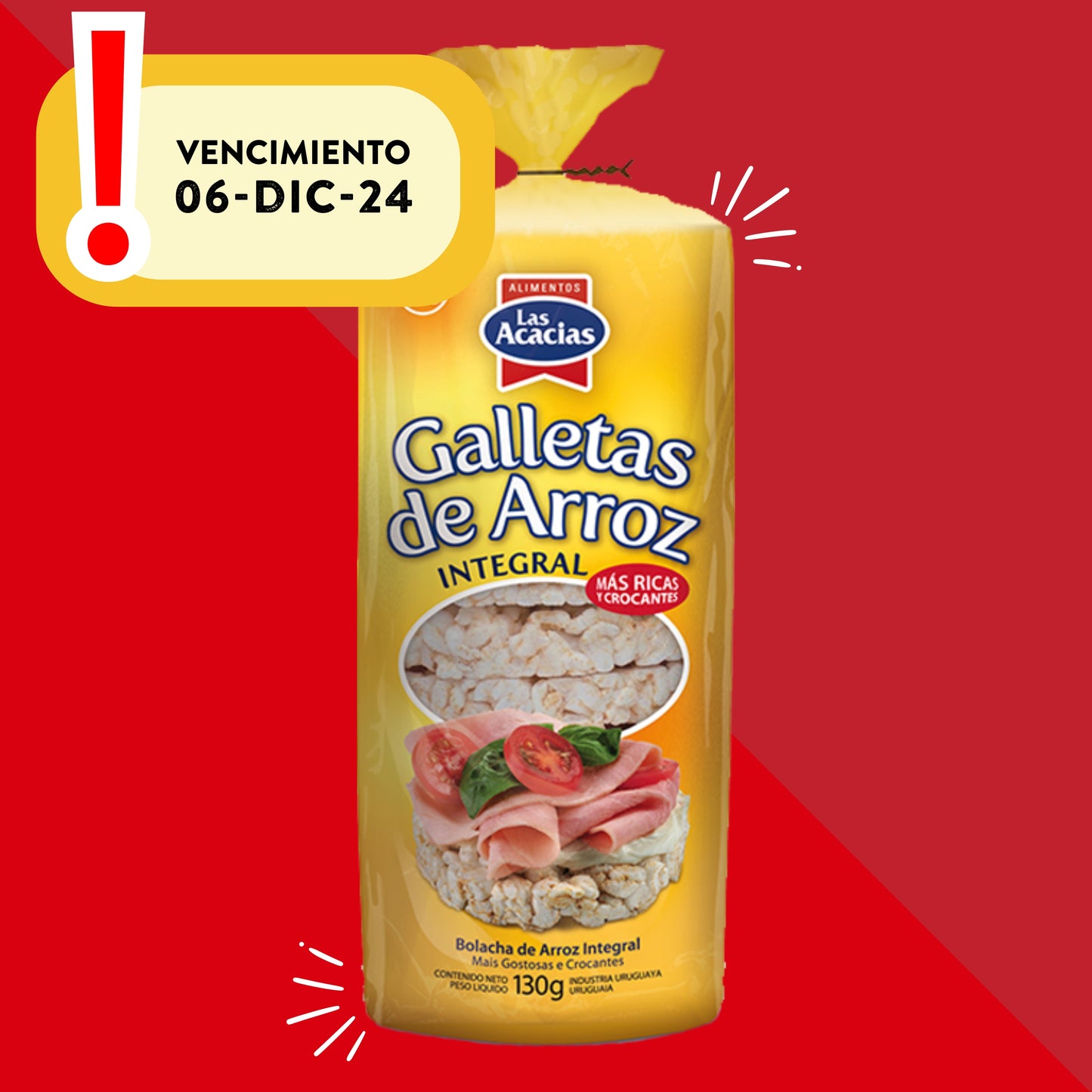 Galleta de Arroz Integral Las Acacias