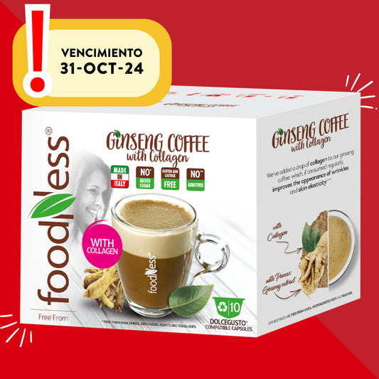 Cápsulas Ginseng Coffee con Cólageno