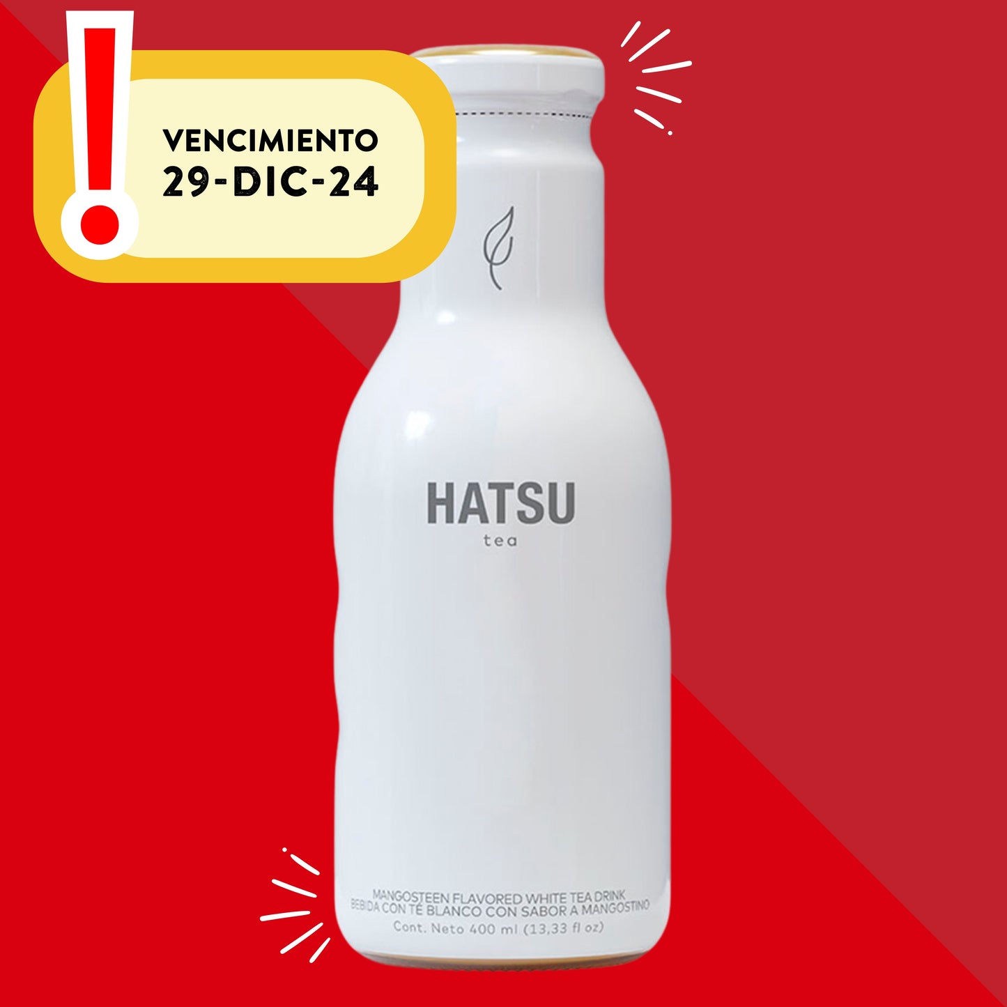 Hatsu sabor Mangostino 400 mL