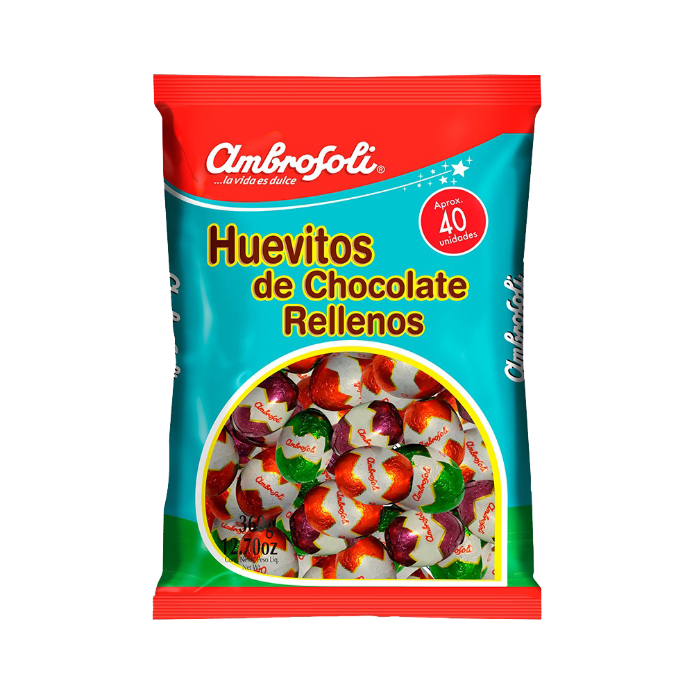 Huevitos de Chocolates Rellenos