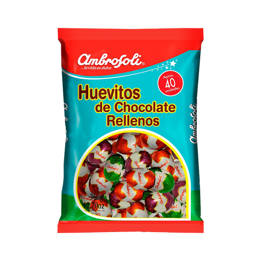 Huevitos de Chocolates Rellenos