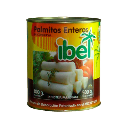 Ibel Palmito Entero 800Gr