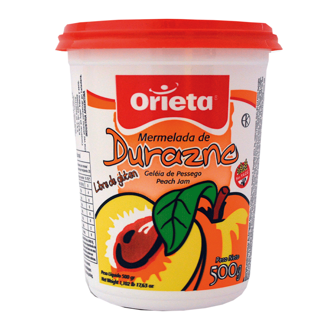 Orieta Mermelada Durazno 340ml