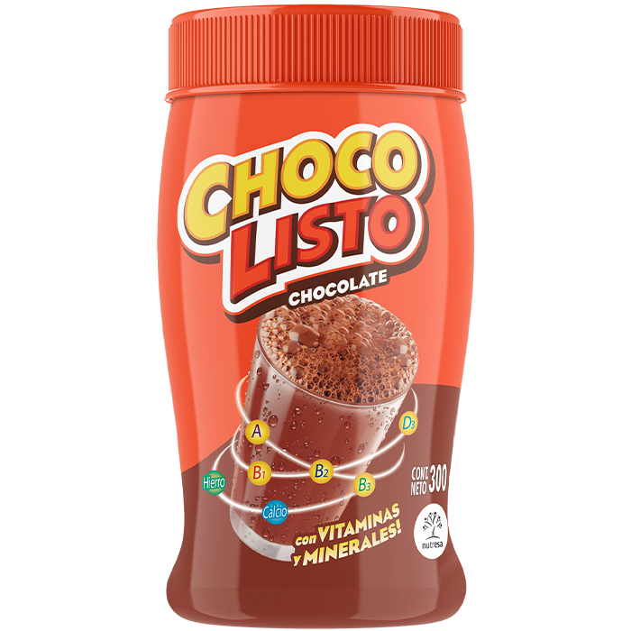 Chocolate en polvo Chocolisto 300gr