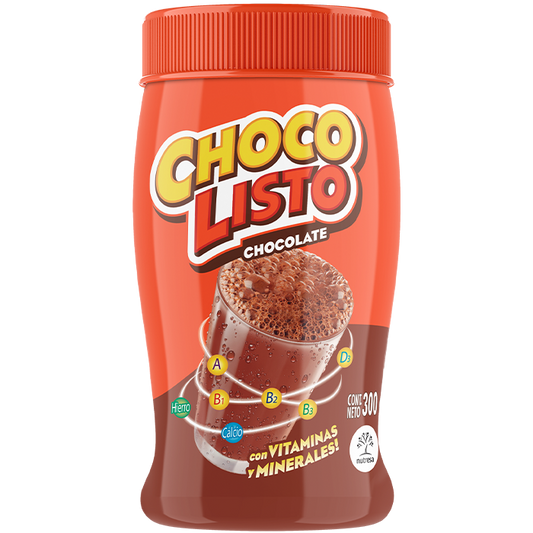 Chocolate en polvo Chocolisto 300gr