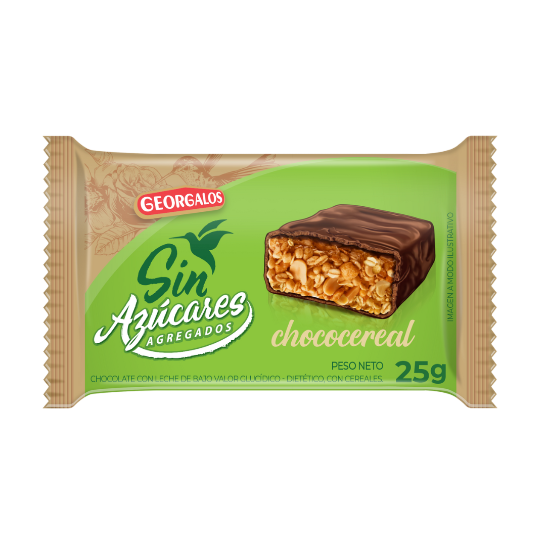 Choco Cereal Sin Azucar 25Gr