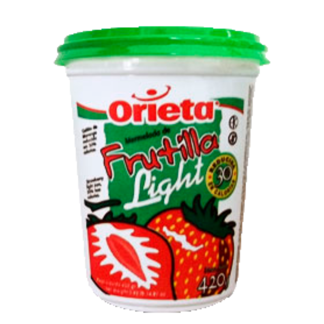 Orieta Mermelada Pote Frutilla Light 420ml