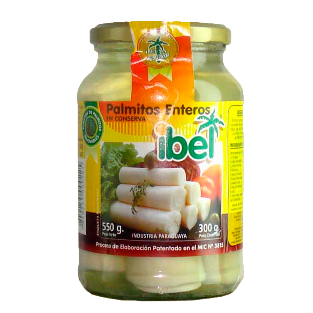 Ibel Palmito Entero 550Gr