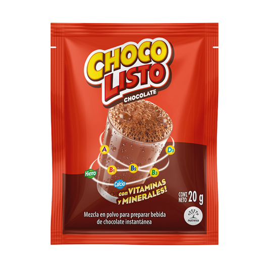 Chocolisto Sobre 20Gr