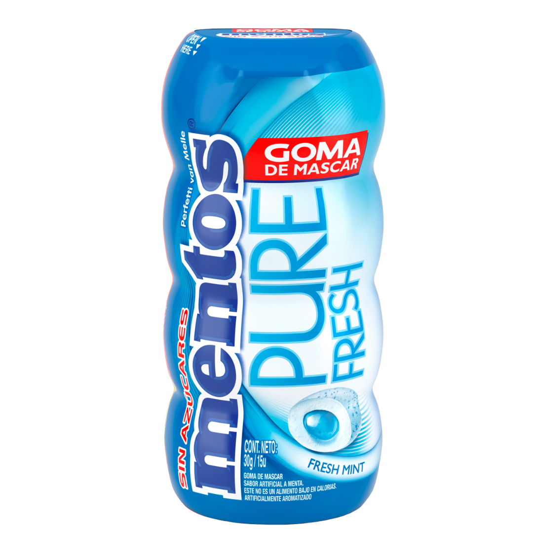 Mentos Goma Masticable Pocket Freshmint 30G