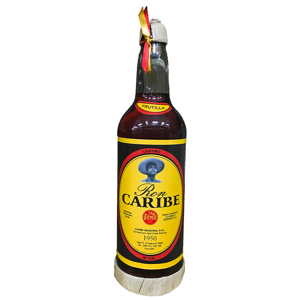 Ron Caribe Frutilla 750 mL