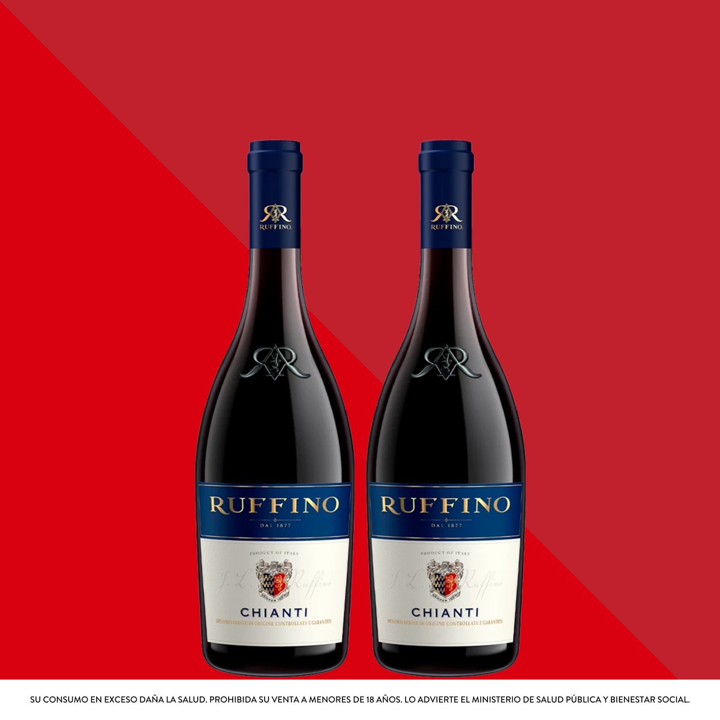 Ruffino Chianti DOCG 375 mL x2 Unidades