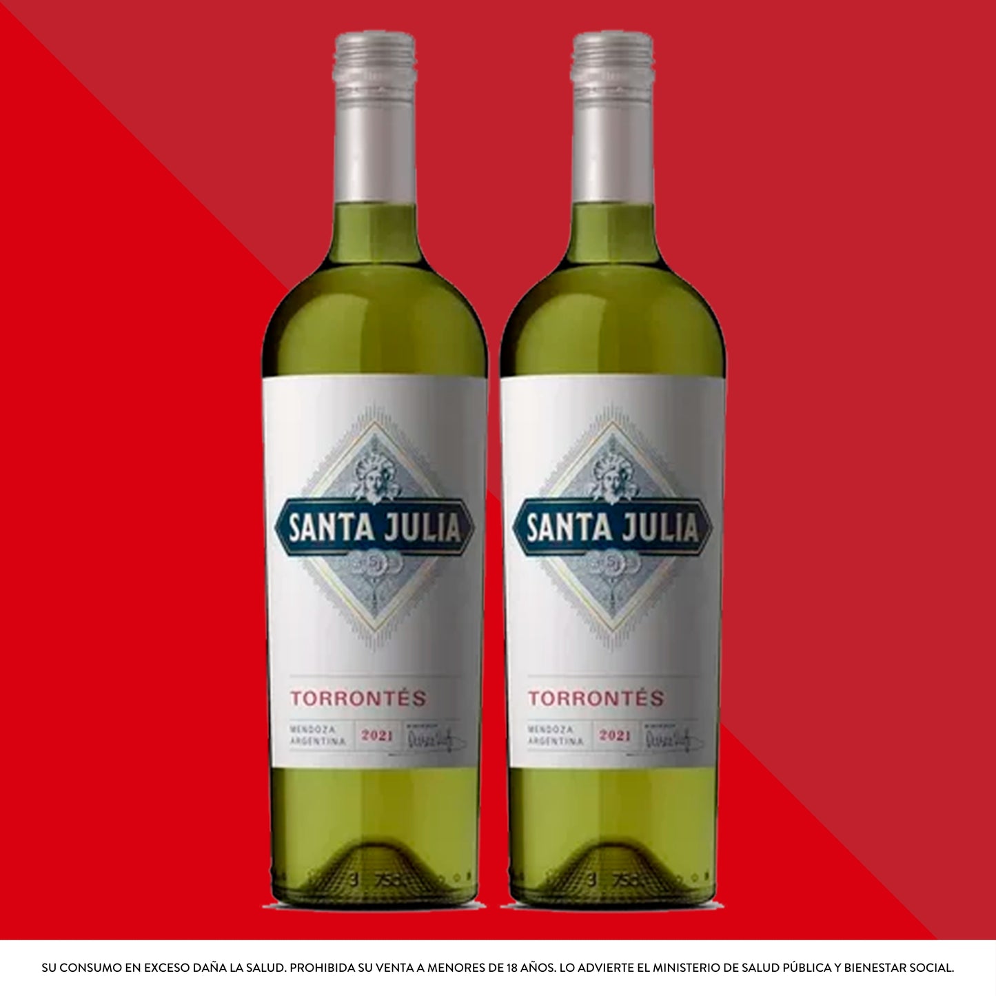 Santa Julia Torrontés 750 mL x2 Unidades