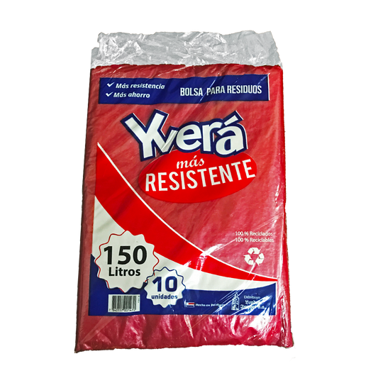 Yverá Bolsa Resistenta Roja 150 Lts