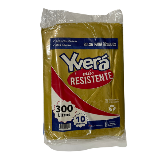 Yvera Bolsas Amarillo 300Lt 10 Unidades