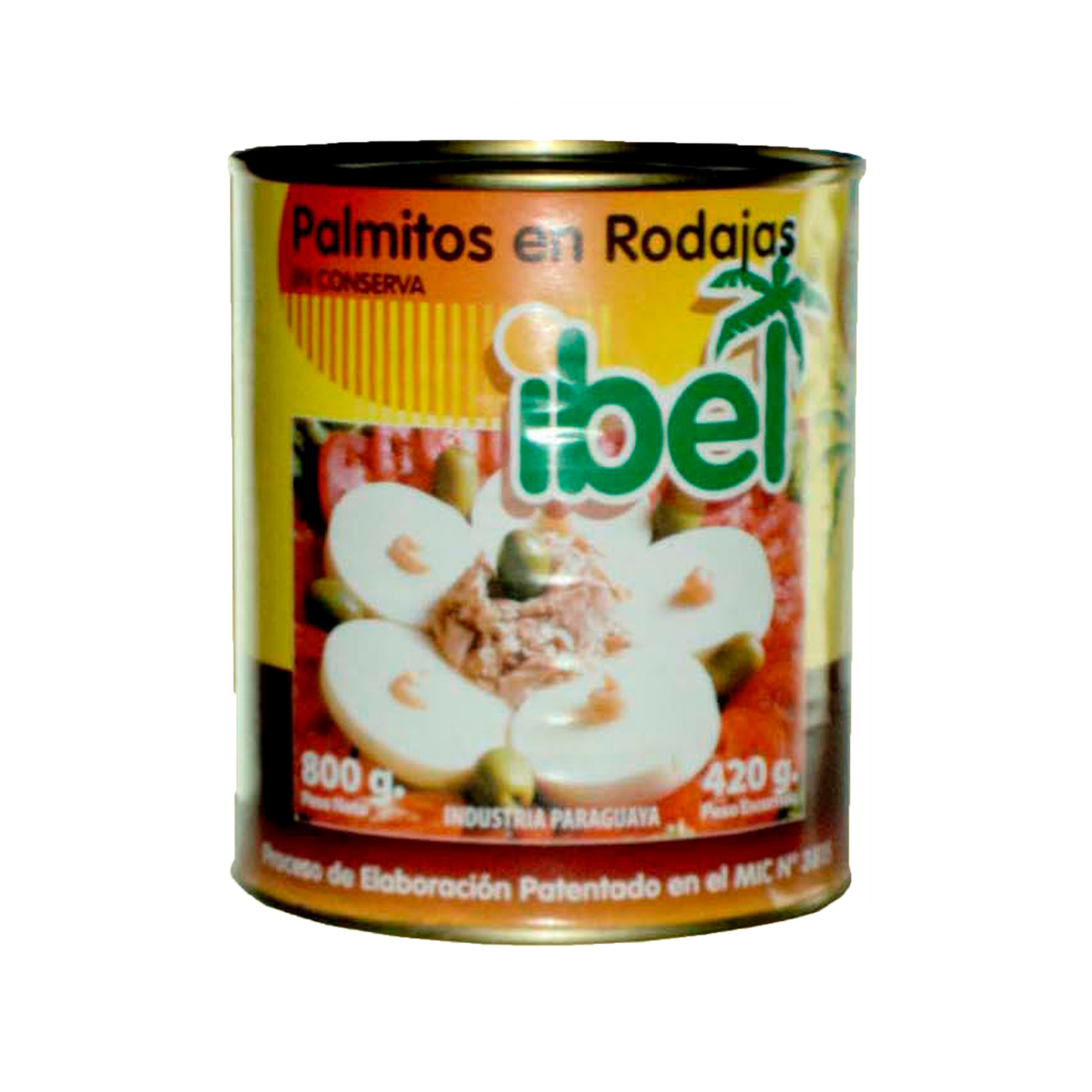 Ibel Palmito Rodajas 800Gr