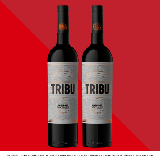 Tribu Cabernet Sauvignon 750 mL x2 Unidades