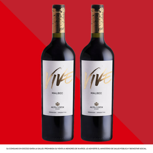 Vive Malbec x2 Unidades